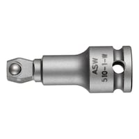 Angle extension 3/8&nbsp;inch for machine-operated screwdrivers