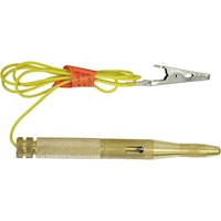 ORION voltage tester made of brass with cable 870 mm and clamp with needle tip