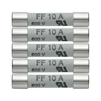 Spare fuses 10 A/600 V