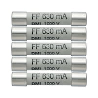 TESTO replacement fuses for testo 760-3 w. overload protection of 630 mA/1000 V