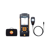 TESTO air con. meas. instr. set 440 Lux measurement wired and Bluetooth