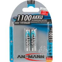 High-capacity AAA rechargeable battery