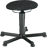 Swivel stool with glide runners