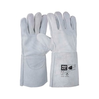 Split leather protective welding glove, size 10