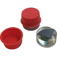 Protective caps for cylindrical samples