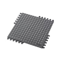 Nitrile rubber workplace mat, ESD design oil-resistant, checker plate design