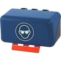 Secure boxes for safety goggles