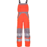 PLALINE mens high-visibility dungarees