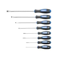 ORION slotted screwdriver, 8 pieces, 2.5-10 mm