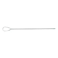 ATORN wire handle for tube brushes, 1000mm w/ handle eyelet, M6 thread