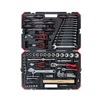 Socket and tool set, 100 pieces