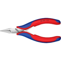 KNIPEX electronics gripping pliers, 115 mm, round pointed jaws