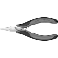 KNIPEX electronics gripping pliers ESD, 115 mm flat wide jaws