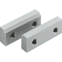 Removable clamping jaw offset, soft made of steel