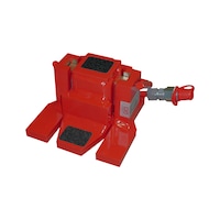 Machine lifting device, 15 mm overall height, 30 mm lift