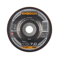 Rough grinding disc for aluminium/non-ferrous metals