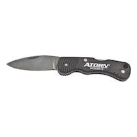 ATORN work knife, 190 mm with black recessed handles