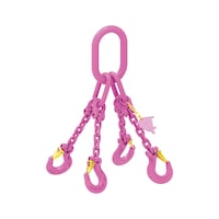 VIP sling chains, quality class 10, 4-stranded