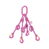 VIP sling chains, quality class 10, 4-stranded