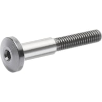 Clamping screw for holding metal circular saws