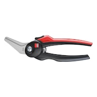 BESSEY all-purpose shears, 185 mm, angled, stainless
