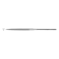 Precision knife-shaped needle file