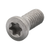 Clamping screw for indexable inserts