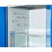 Shelf, galvanised W x D 928 x 525 mm load capacity 160 kg