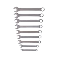 Combination wrench sets (DIN 3113 A) with special coating