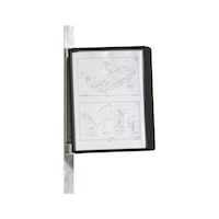 DURABLE wall view panel system, magnetic reverse side