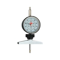 Depth gauge with dial 0.01 mm scale interval, measuring depth 30 mm