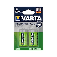VARTA battery RECHARGEABLE power type C Baby Blister 2 pc 1.2V 3000m AH Ni-MH