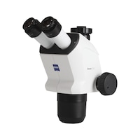ZEISS microscope body STEMI 508, trinocular for tripods with 76 mm adapter dia.
