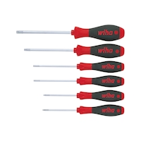 WIHA MagicSpring SoftFinish TX screwdriver set, 6 pieces TX10-TX40
