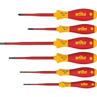 slimFix VDE screwdriver set, 6 pieces