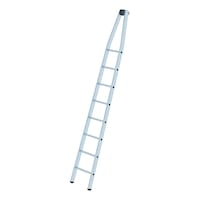 Aluminium window cleaner rung ladder, top section