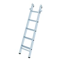 Aluminium window cleaner ladder with steps, middle section