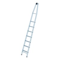 Aluminium window cleaner ladder with steps, top section