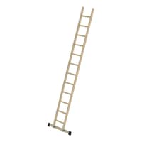Wooden rung ladder, standard stabiliser