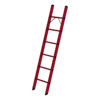 GFRP rung ladder, without stabiliser