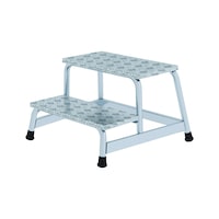 Aluminium working platforms, rigid, tread plate