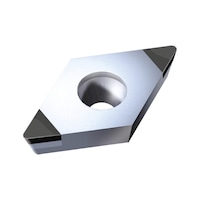 CBN indexable insert, coated, DCGW