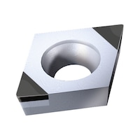 CBN indexable insert, coated, CCGW