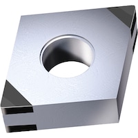 CBN indexable insert, coated, CNGA