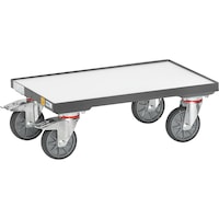Transport roller with wooden plate, ESD