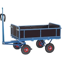 Flat-bed hand truck, 2-axle