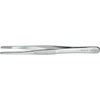 KNIPEX tweezers, blunt round tips 120 mm