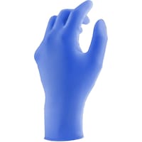 Blaue Nitril-Einweghandschuhe