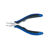 ATORN ESD precision electronics pointed pliers, 130 mm, bent