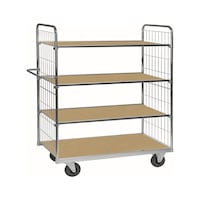 ESD shelf trolley 9000 series, load capacity 300 kg